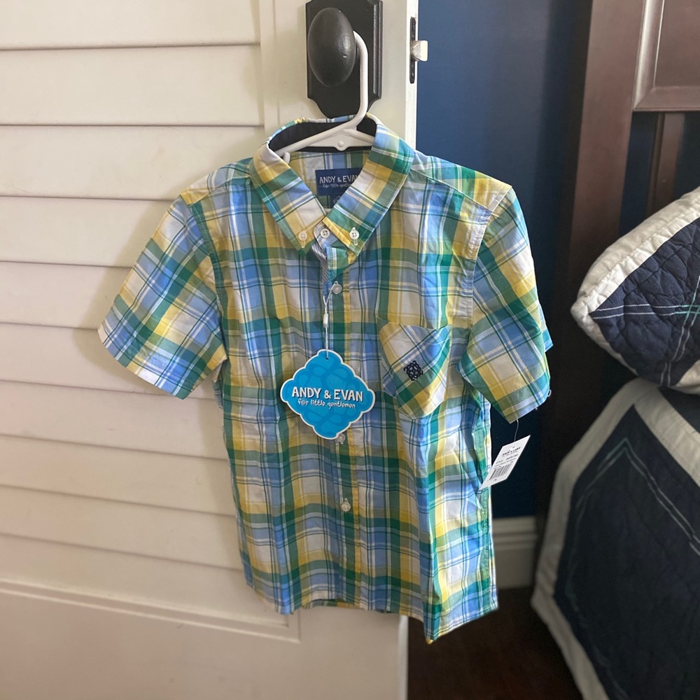 Andy and Even boys button down